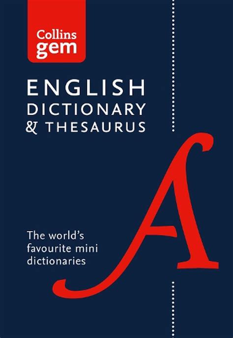 collins dictionary and thesaurus